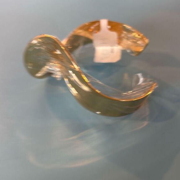NWT Solch 18kt gold bangle curve bracelet Beamish - Picture 6 of 9